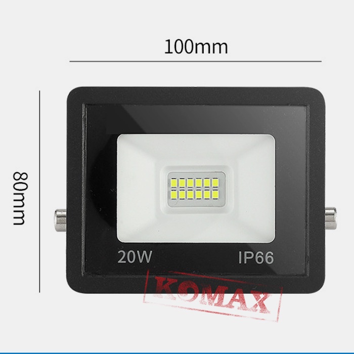 ĐÈN PHA LED chiếu sáng ngoài trời IP66 20W/30W chuyên công trình, bảng hiệu ... đủ công suất