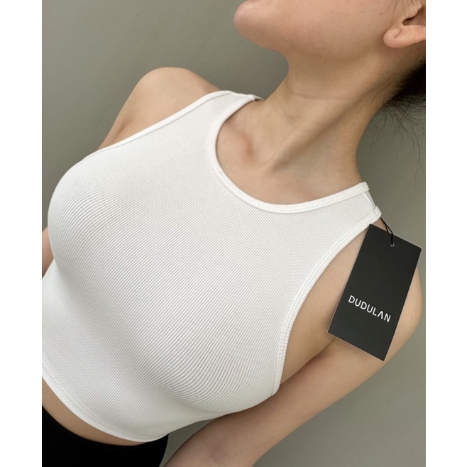 Áo ba lỗ croptop chất thun gân ANNAKIKI - A36