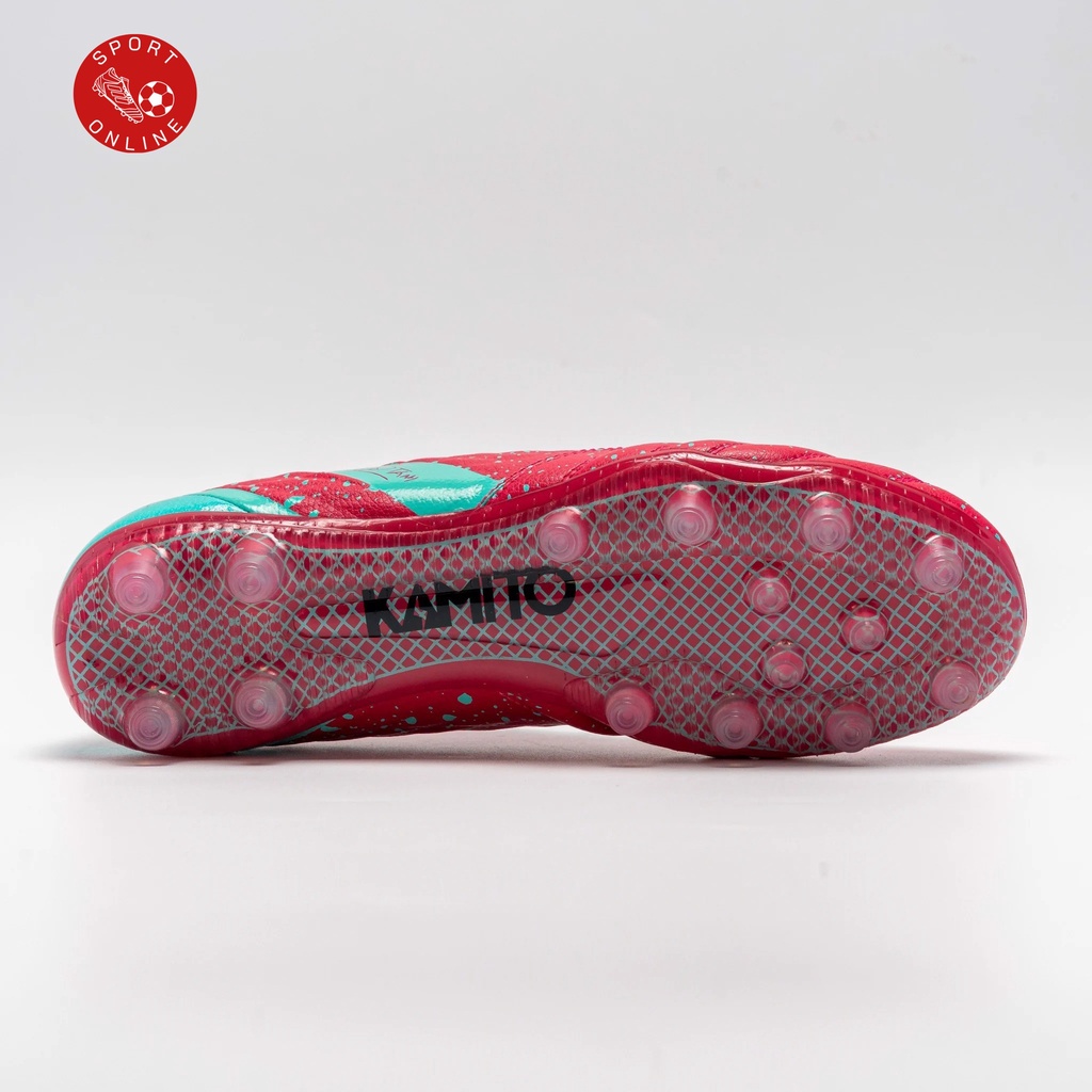 Giày đá bóng Kamito TA11 Pro đinh cao FG lưỡi gà liền dệt kim ôm chân, chuyên dụng sân cỏ tự nhiên