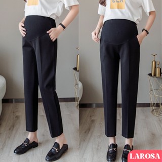 Quần Bầu Baggy Công Sở Larosa Chất Umi Mềm Mịn Thoáng Mát Có Chun Điều Chỉnh Vòng Bụng Bigsize LA002Q