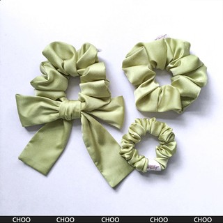 CHOO - Dây chun buộc tóc Lụa Mini Scrunchies Handmade