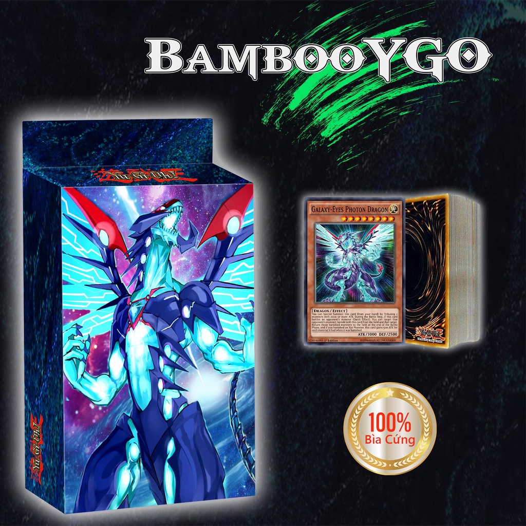 Bộ bài in Galaxy Eye Photon - 55 lá cả Extra deck - In 1 mặt và 2 mặt