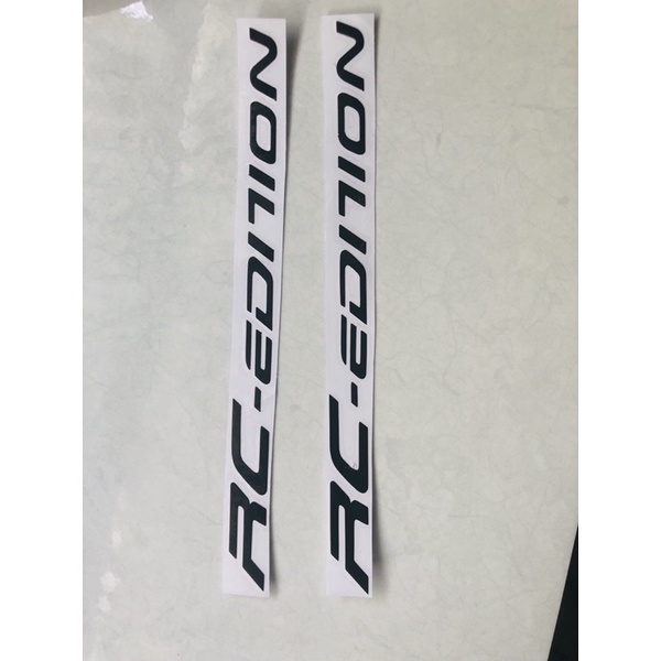 Phuộc RC Đen Decal