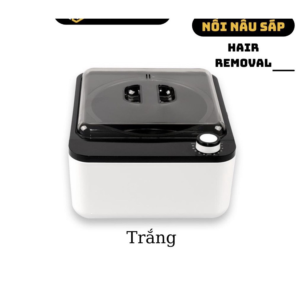 Nồi Nấu Sáp Cao Cấp Wax Hạt Đậu Chống Dính - Bộ Nồi Đun Sáp Nóng Chảy Wax Lông HAIR REMOVAL