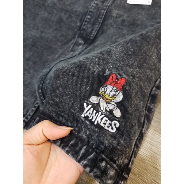 Chân váy dài MLB màu đen