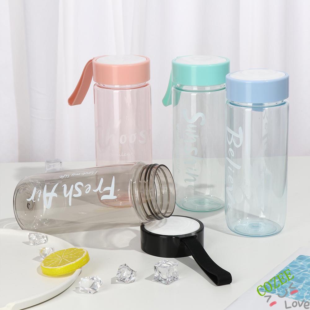 Bình nước thể thao cầm tay - Bình đựng nước bằng nhựa PC dung tích 600ml thiết kế tiện dụng cho nam và nữ