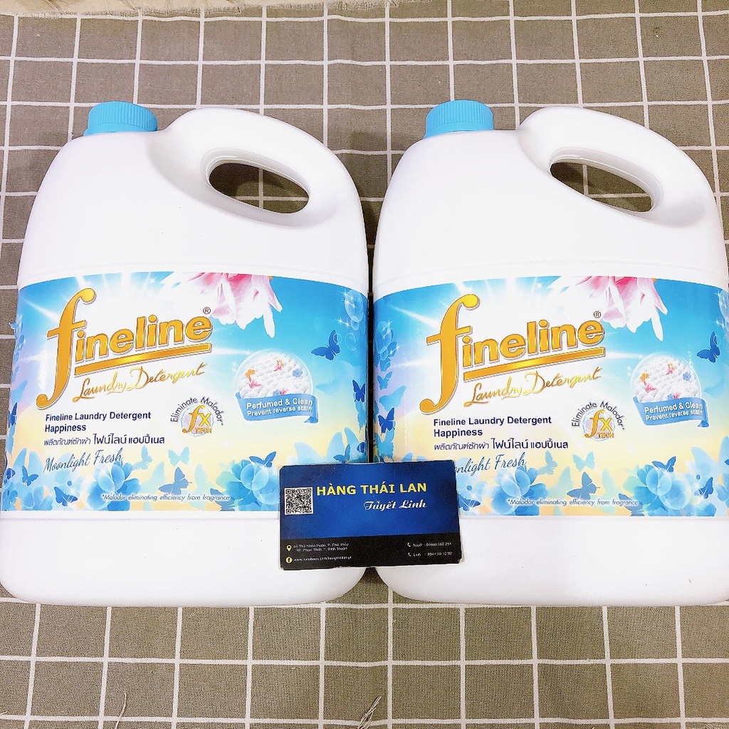 Nước giặt Fineline xanh 3l