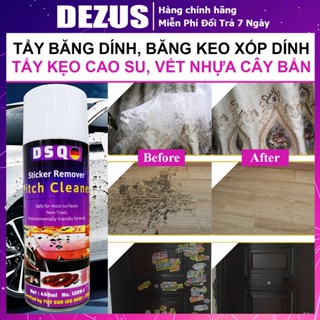 Tẩy Băng Dính - Làm Sạch Nhựa Cây, Nhựa Đường, Kẹo Cao Su, Vết Keo Xốp Dính Trên Sàn Nhà, Cửa Kính, Tường - DSQ [DEZUS]