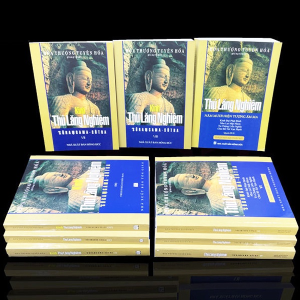 Sách - Combo 10 Tập Kinh Thủ Lăng Nghiêm Giảng Giải - Hoà Thượng Tuyên Hoá