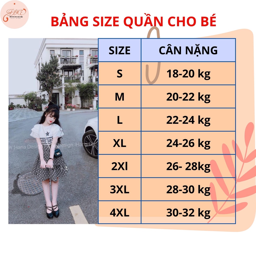 Váy cho bé gái BUBY KID FASHION thiết kế cho bé từ 5,6,7,8 tuổi