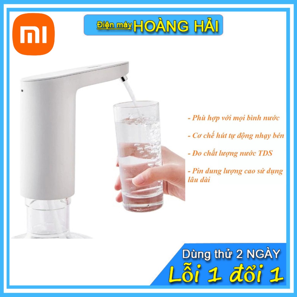 Vòi bơm nước tự động Xiaomi Xiaolang HD-ZDCSJ01, lắp đặt lên bình đóng chai, bản tích hợp TDS thông minh