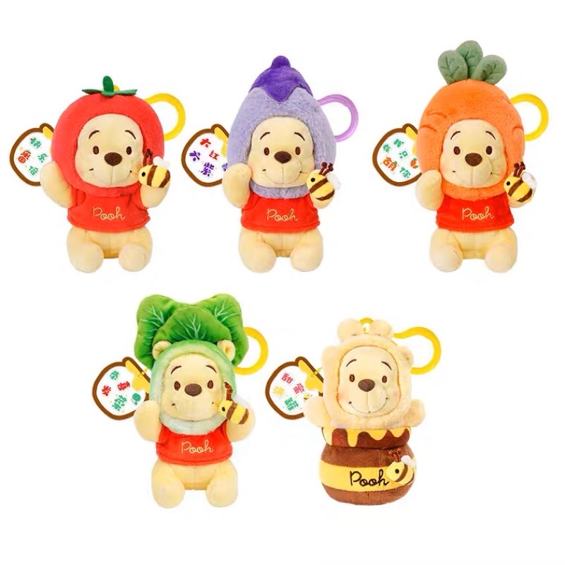 Hộp Blindbox Gấu POOH ngẫu nhiên chính hãng Disney