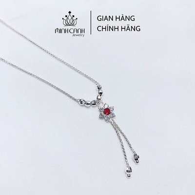 Dây Chuyền Bạc Cho Bé Gái Hình Bông Hoa - Minh Canh Jewelry