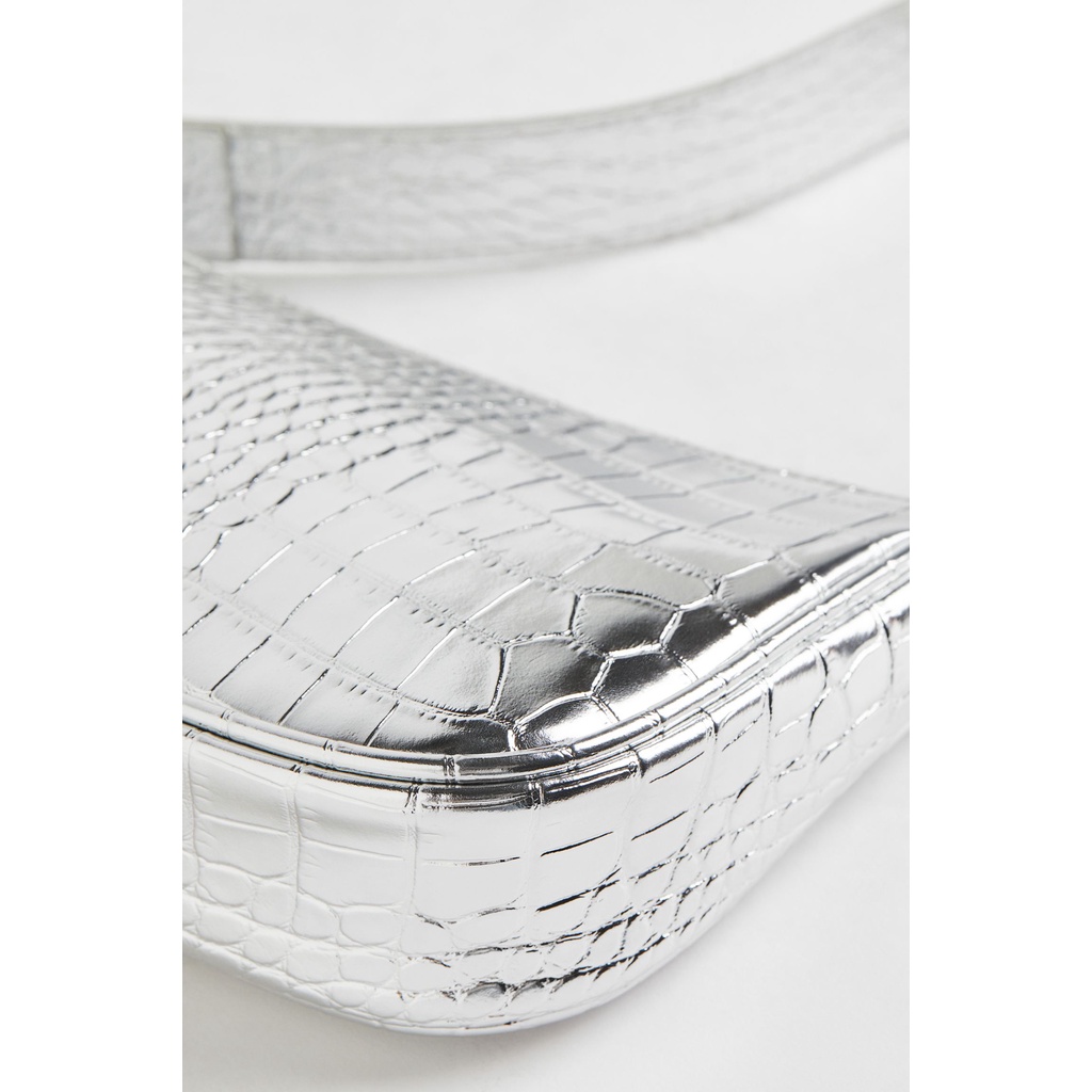 H&M Đức - Túi xách đeo basic cặp kẹp nách màu tím nâu sale auth new tag cao cấp chính hãng có sẵn 1037936011