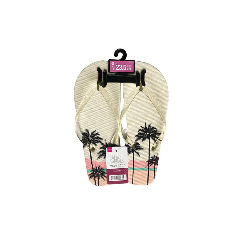Daiso Dép đi biển nữ Beach Sandals for Ladies -Beach- US 5.5 EU 37.5- 23.5cm(cái)