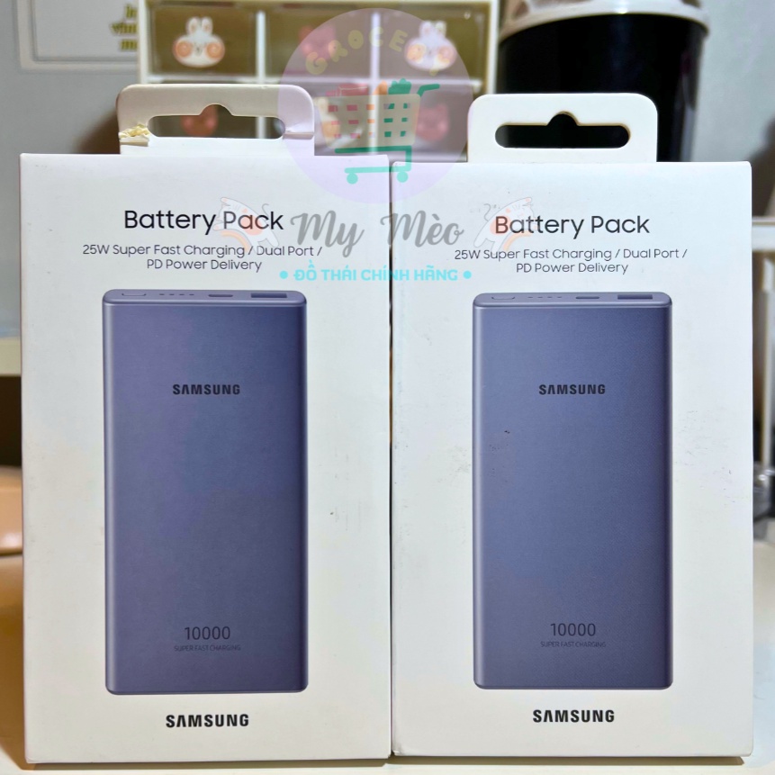 Pin sạc dự phòng Samsung EB-P3300X sạc nhanh 25W 10.000 mAh chính hãng