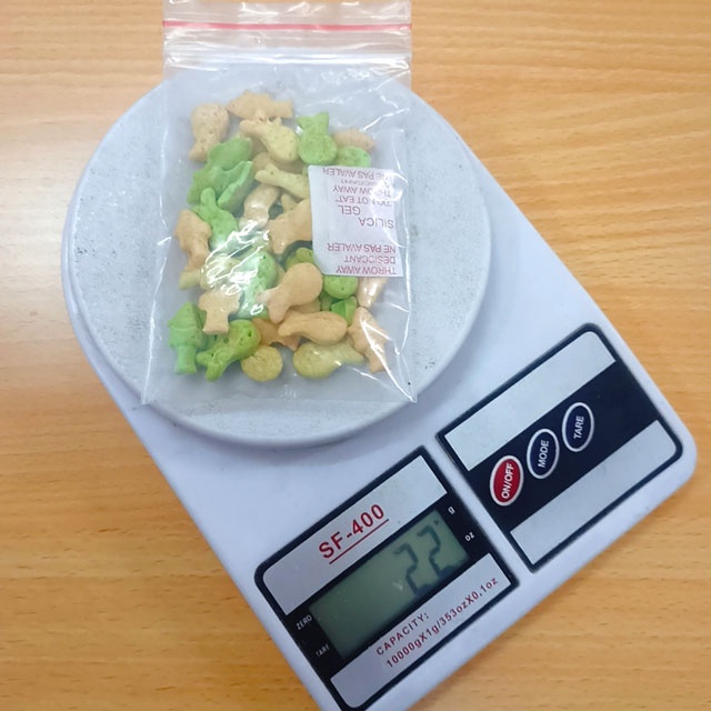 20g bánh thưởng cá catnip cho mèo tiêu búi lông bổ sung Canxi Vitamin