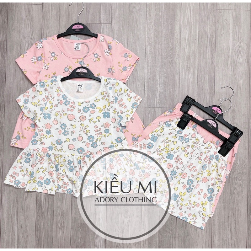 Set 2 bộ hoa cho bé gái