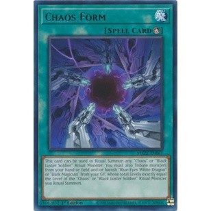 Thẻ bài yugioh chaos form - maze-en061 - rare 1st edition