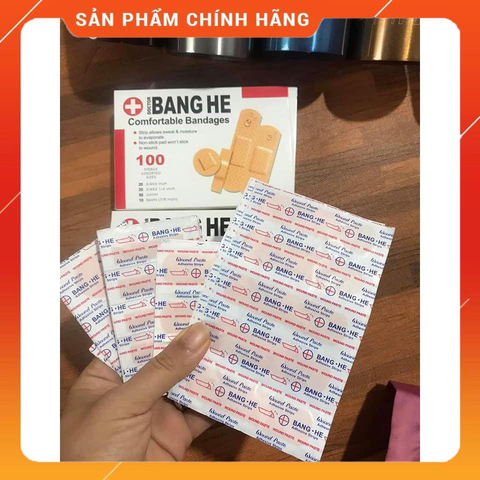100 Miếng Dán Vết Thương Chữ Thập