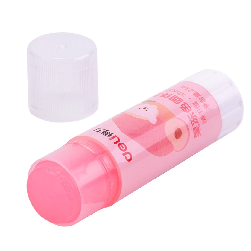 Keo khô Deli No.9626/9627/9628 chất liệu ACR đặc nhiều màu trái cây