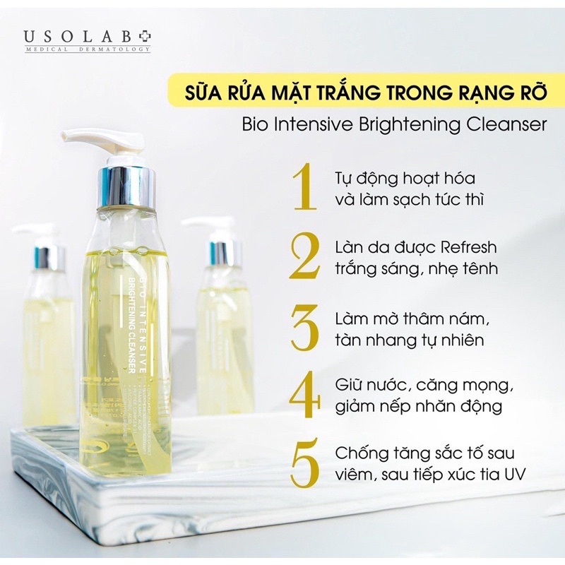 Các Loại Sữa Rửa Mặt Usolab Cleanser