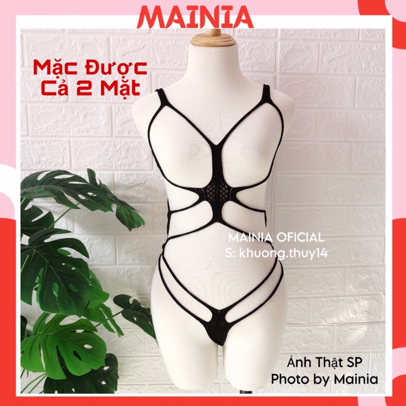 Bộ Đồ Ngủ Lưới Siêu Sexy Quyến Rũ Gợi Cảm Mainia Shop
