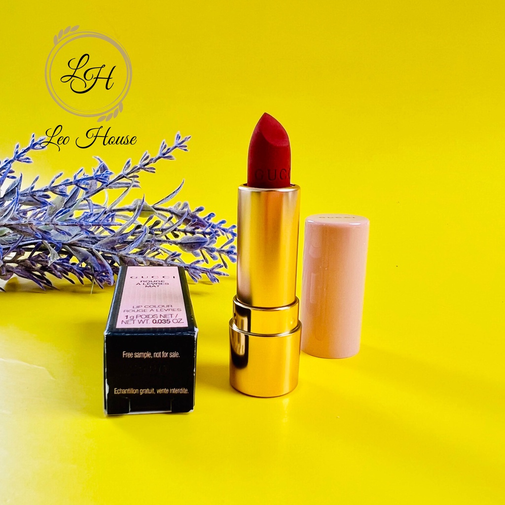 Son màu Gucci Rouge Lip Colour 1g
