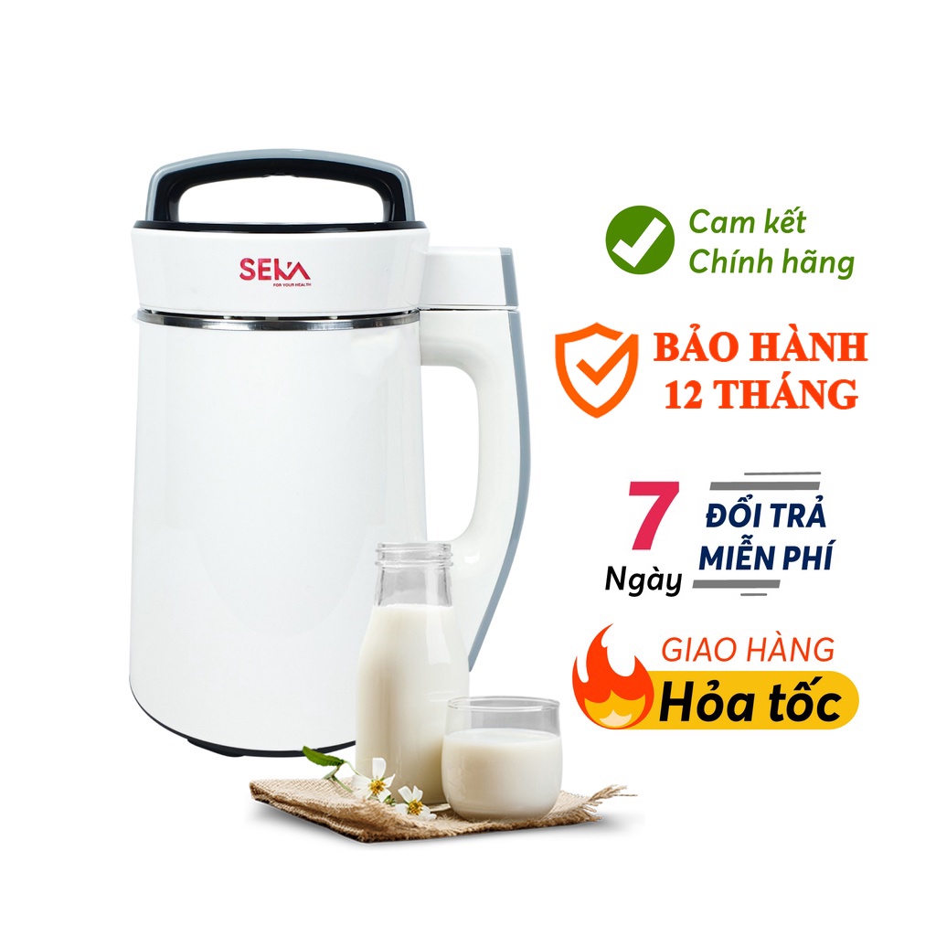 Máy làm sữa đậu nành sữa bắp xay nấu các loại sữa hạt dinh dưỡng SEKA chính hãng
