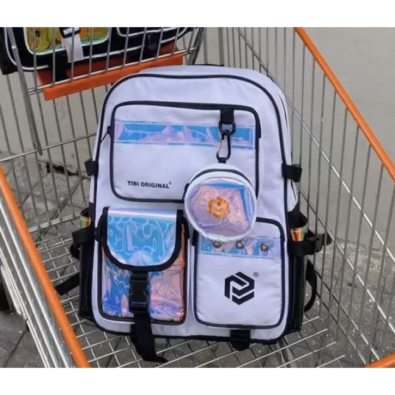 ⚡️[Siêu Hot] BALO TIBII BACKPACK thời trang Unisex nhiều ngăn màu đa dụng và cá tính