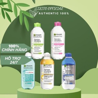 Nước tẩy trang Garnier Tẩy trang Garnier Pháp 400ml