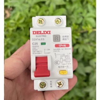 Aptomat CB Chống giật chống quá tải RCBO DELIXI DZ47sLES