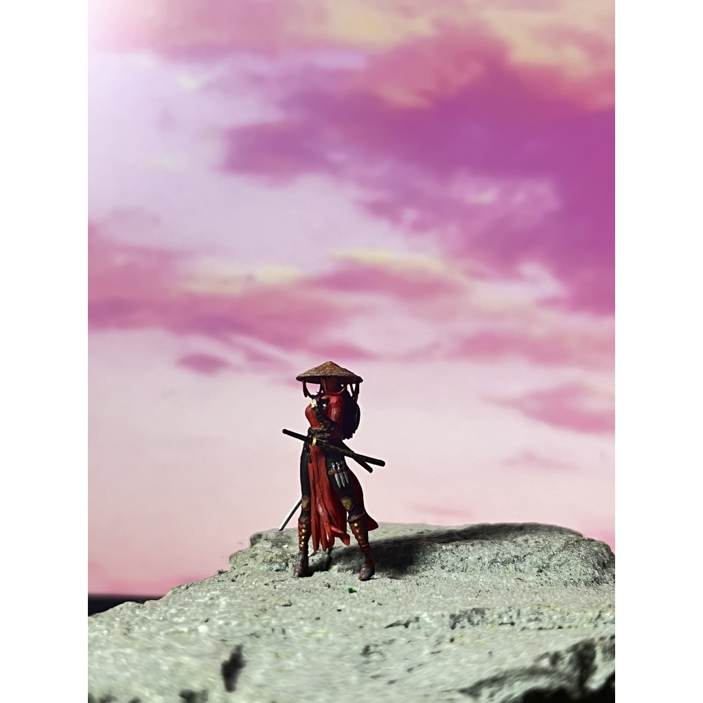 Mô hình nhân vật kiếm hiệp 1:64 siêu mini siêu nét