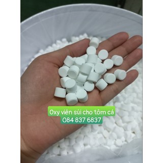 500g viên oxy cho tôm cá, oxy vận chuyển cá tôm, viên tạo oxy