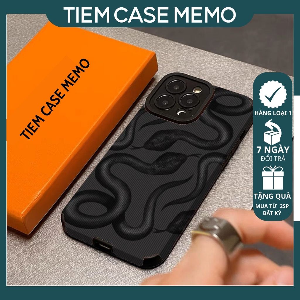Ốp Lưng Điện Thoại Iphone Silicon In SNAKE Cho Ip 7plus/8plus/X/Xs/Xsmax/11/11promax/12/12promax/13/13pro/13pro