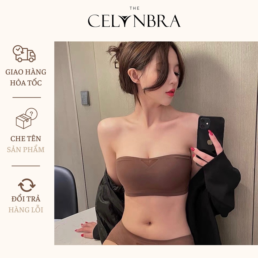 Áo ngực quây không dây nâng đẩy ngực chống tụt tạo khe ngực gợi cảm THE CELYNBRA - AL48