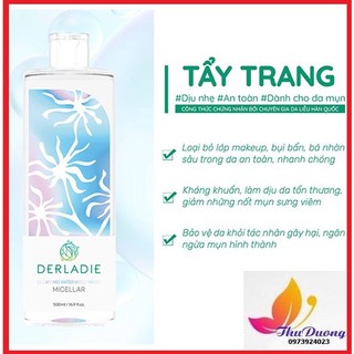 Nước tẩy trang Derladie Cleansing Water Witch Hazel 500ml