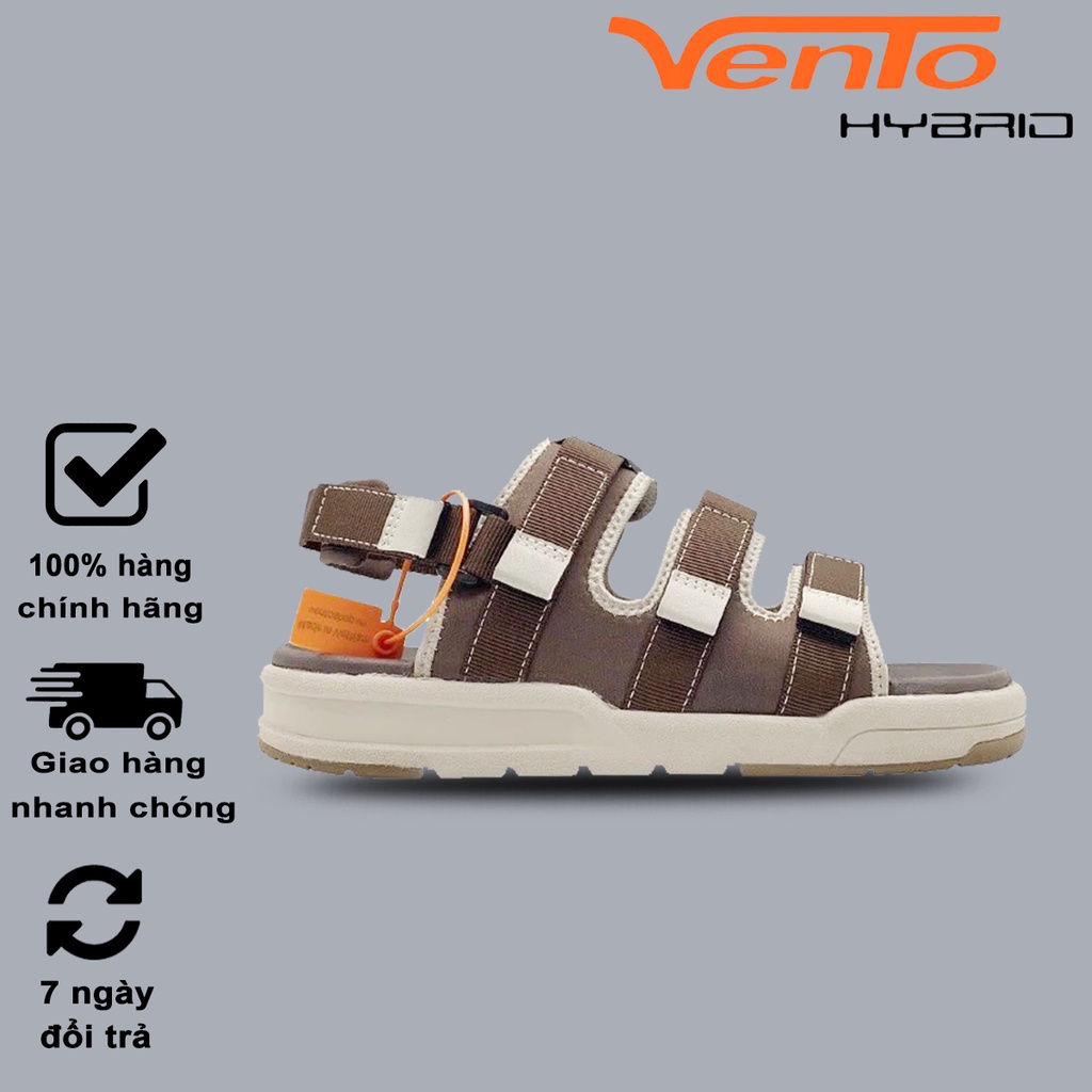 GIÀY SANDAL VENTO CHÍNH HÃNG MẪU MỚI 2023 CAPELLA MÀU NÂU BE SD1001