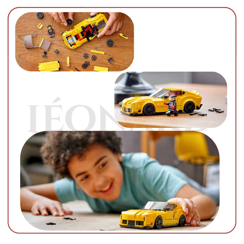 Đồ chơi xếp hình Siêu xe Speed Toyota Supra 76901