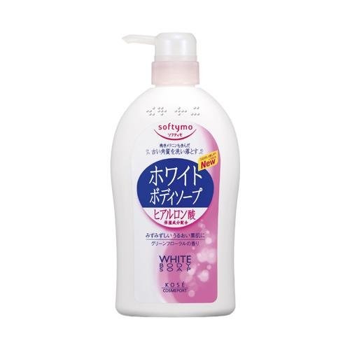 Sữa Tắm Dưỡng Trắng Mịn Da Kosé Softymo White Body Soap 600mL