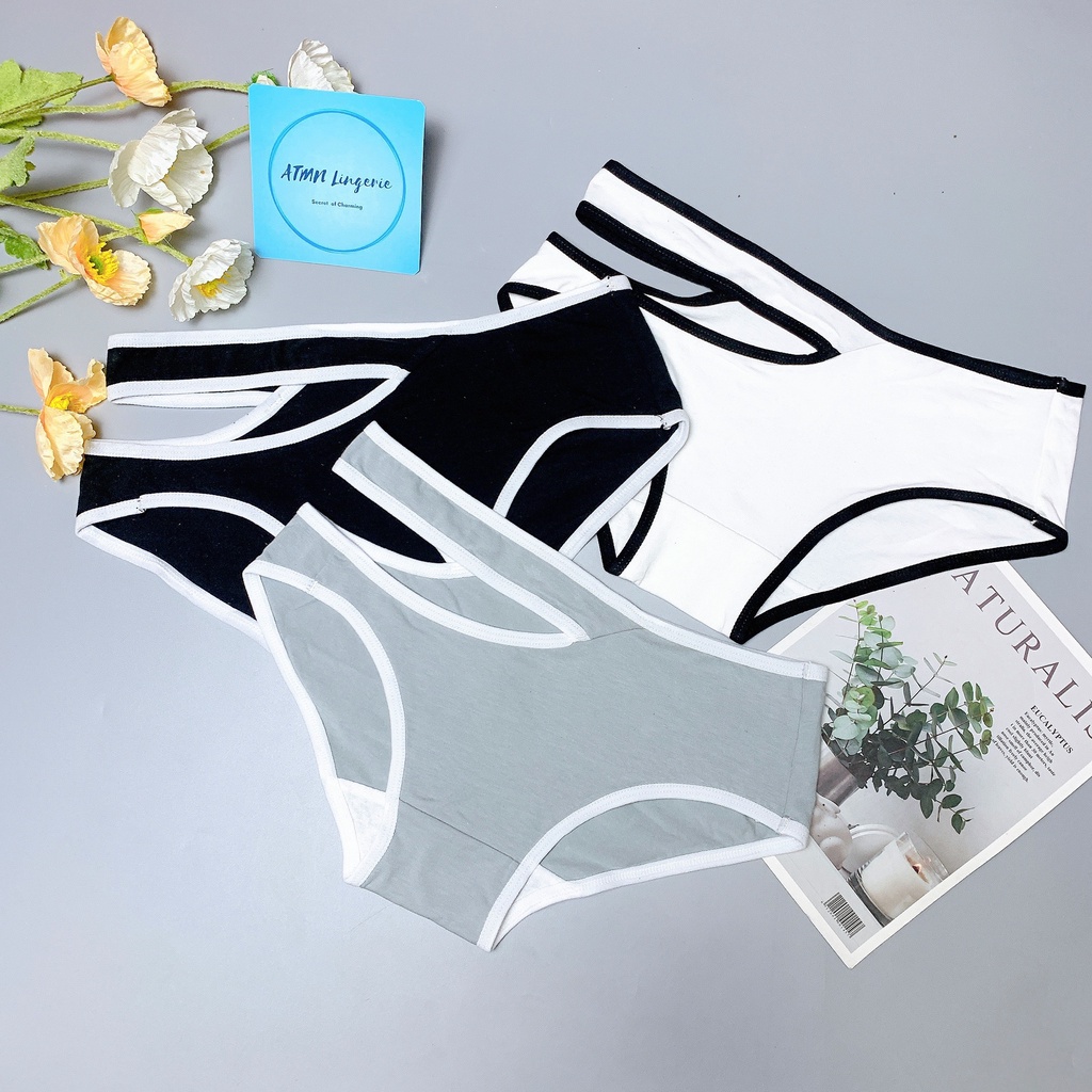 Quần lót nữ cotton cut out dáng thể thao năng động QC//245