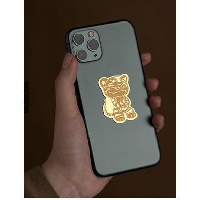 Miếng dán linh phù 12 con giáp mang tài lộc may mắn