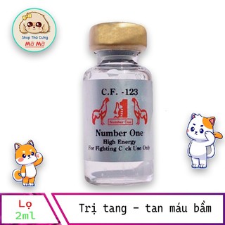 Thuốc trị tang cho gà đá cf 123