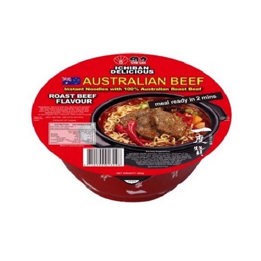 Mì ăn liền Đài Loan ichiban delicious  185g