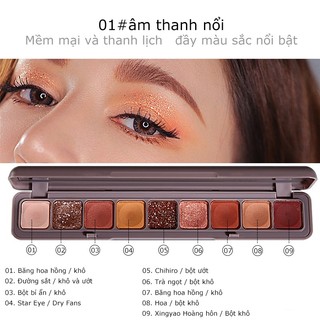 Bảng Phấn Mắt 9 Màu Lameila