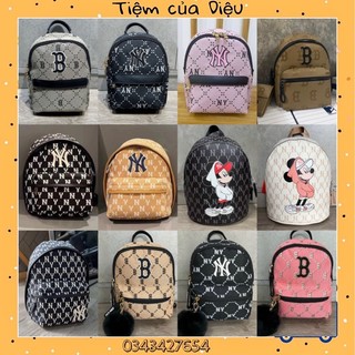 Balo mlb - balo mini chữ nhật monogram 3abks012n-50bks