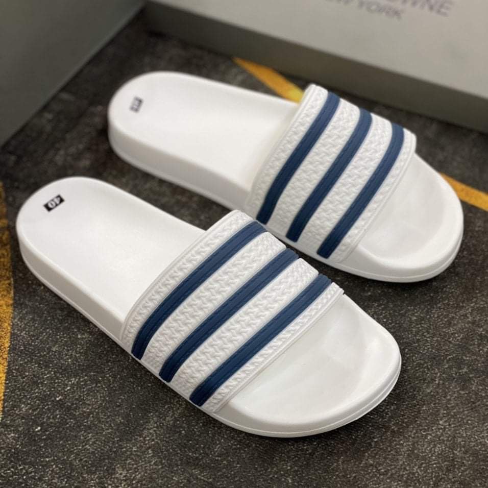 Dép lê thời trang quai ngang nam đẹp kẻ sọc . Hàng sẵn kho từ 38-43