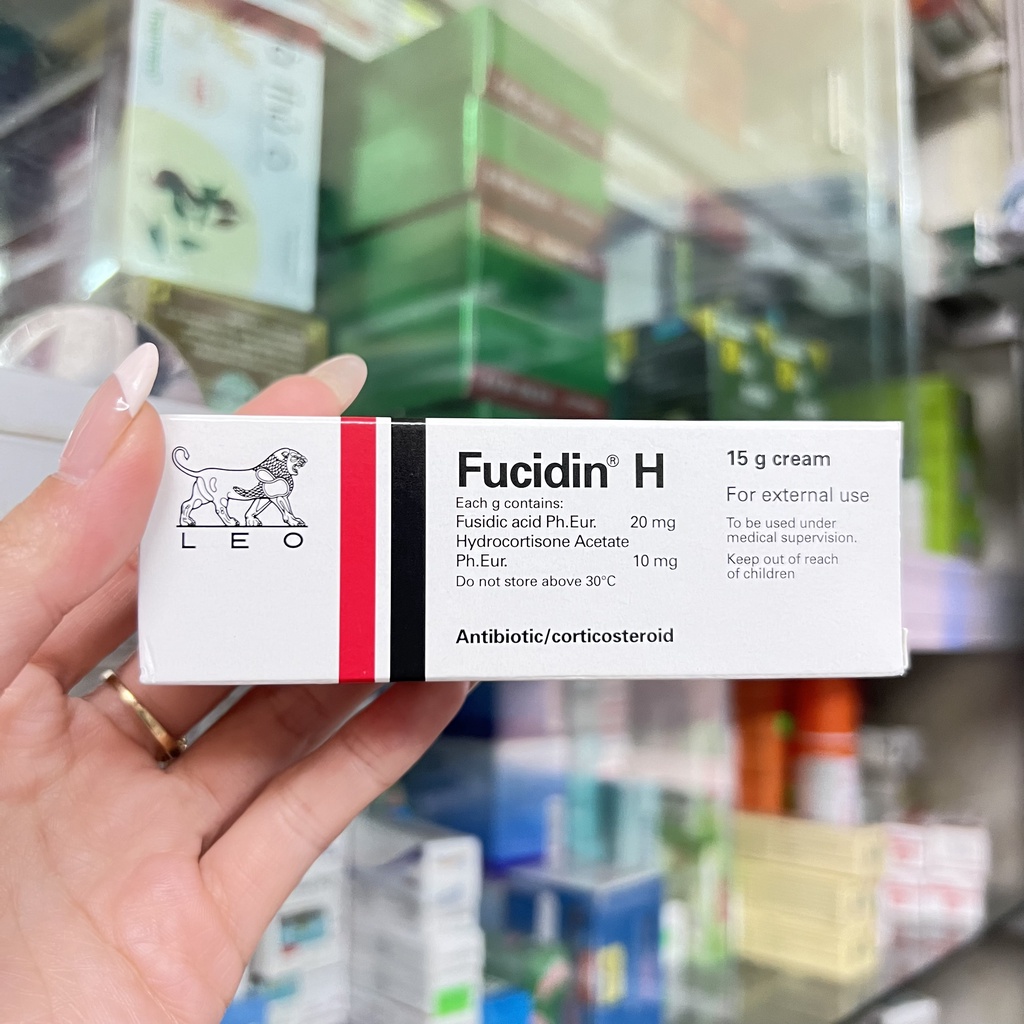 Kem bôi da fucicort/fucidin/fucidin H