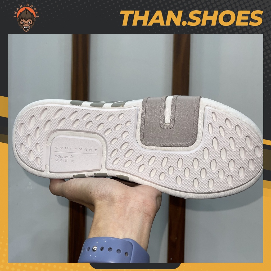 Giày EQT Basketball Adv Running Grey Ash Green, EQT Xám Xanh Lá Than.Shoes - Than.Shoes