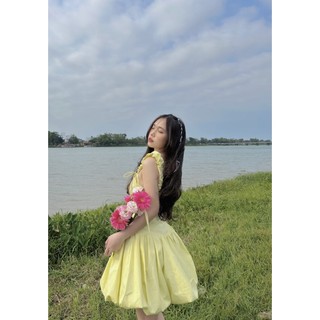 Đầm hai dây dáng xoè | Bebe Dress | Secodee